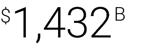 $1,432B